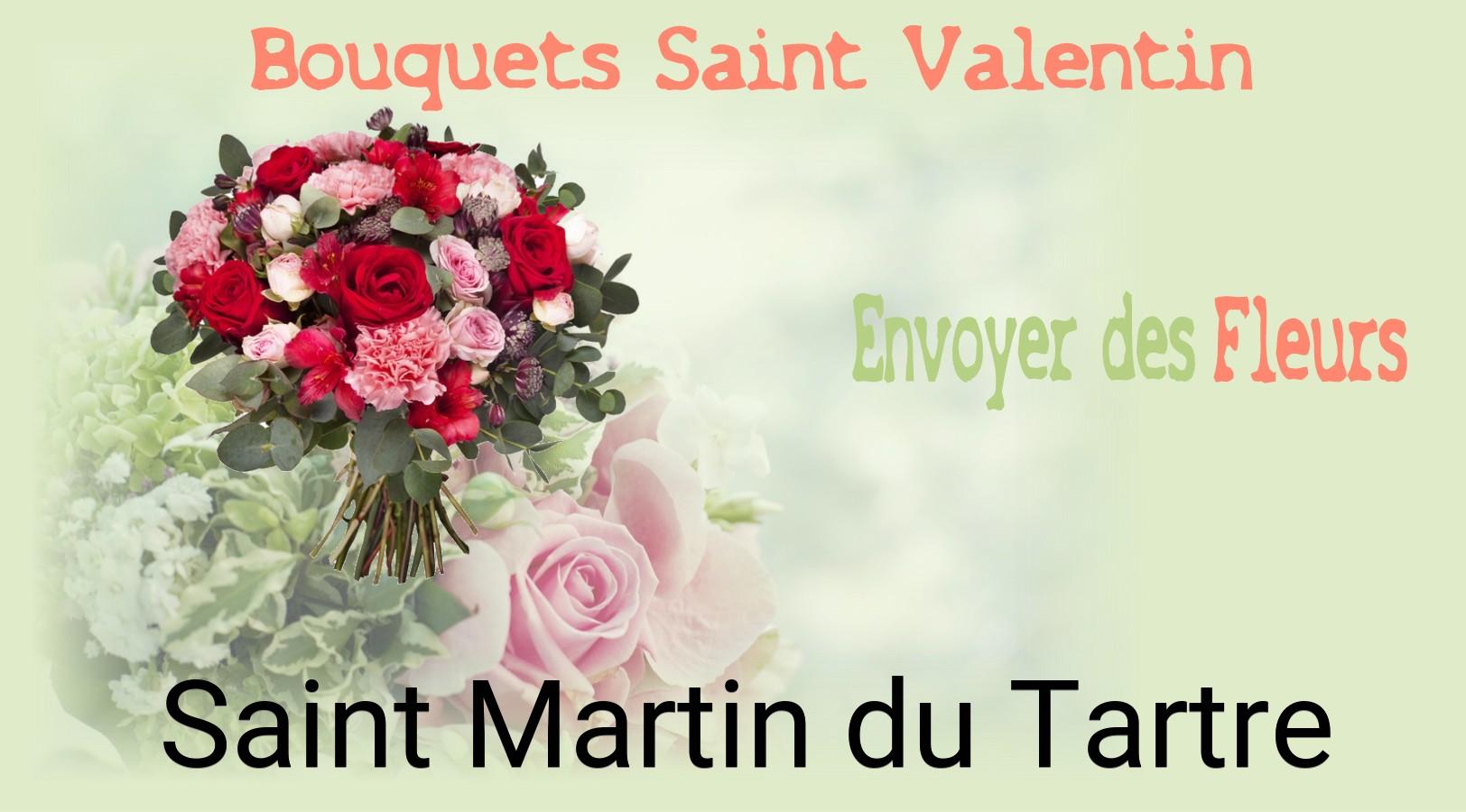 Roses de Saint-Valentin livrées à Saint-Martin-du-Tartre